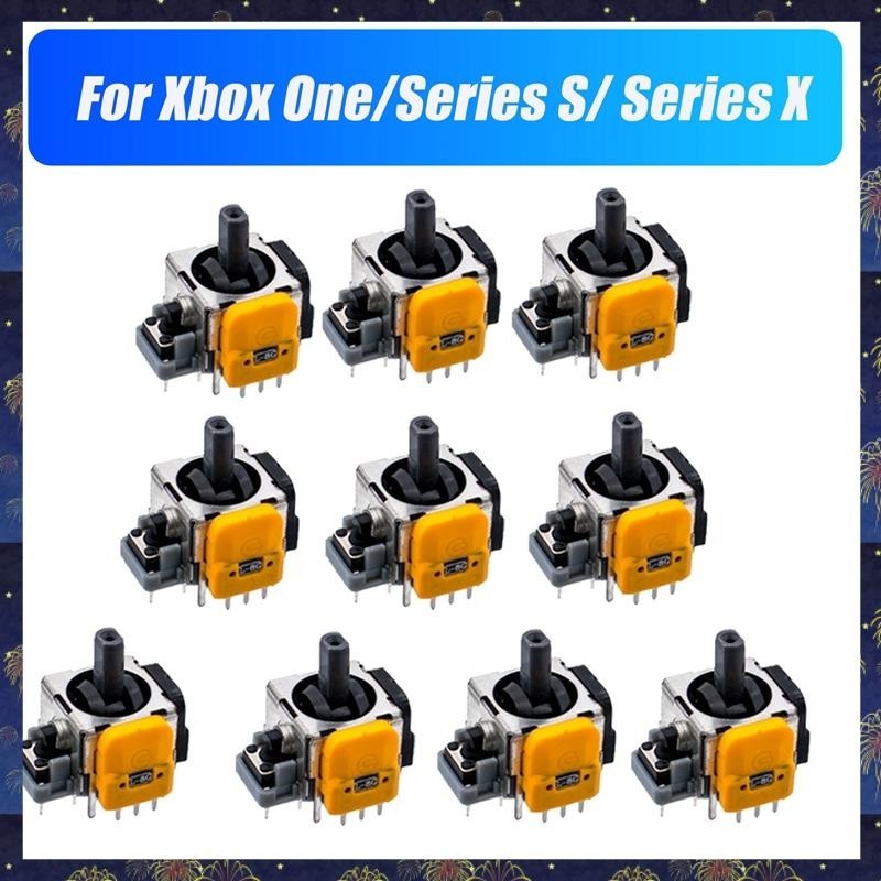 (G E W R) 10PCS Para Xbox One/Series S/X Joysticks Hall Eletromagnéticos De Alta Precisão Ajustáveis Duráveis Fácil Instalação De Usar