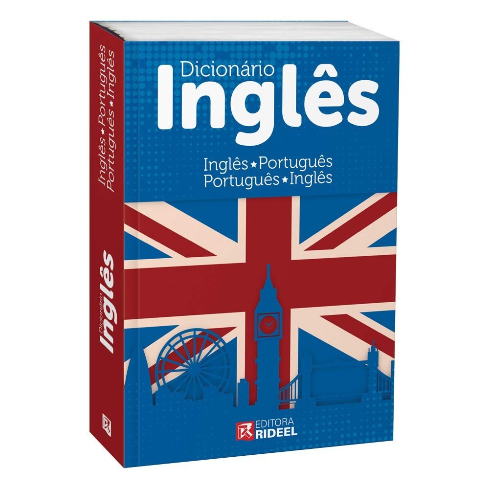 Dicionário Inglês e Português - Português e Inglês - Edição Revista e Atualizada - Editora Rideel