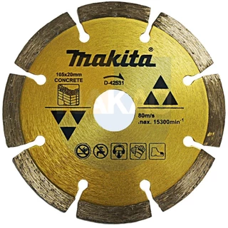Disco Diamantado Concreto 105x 20mm D-42531 Makita