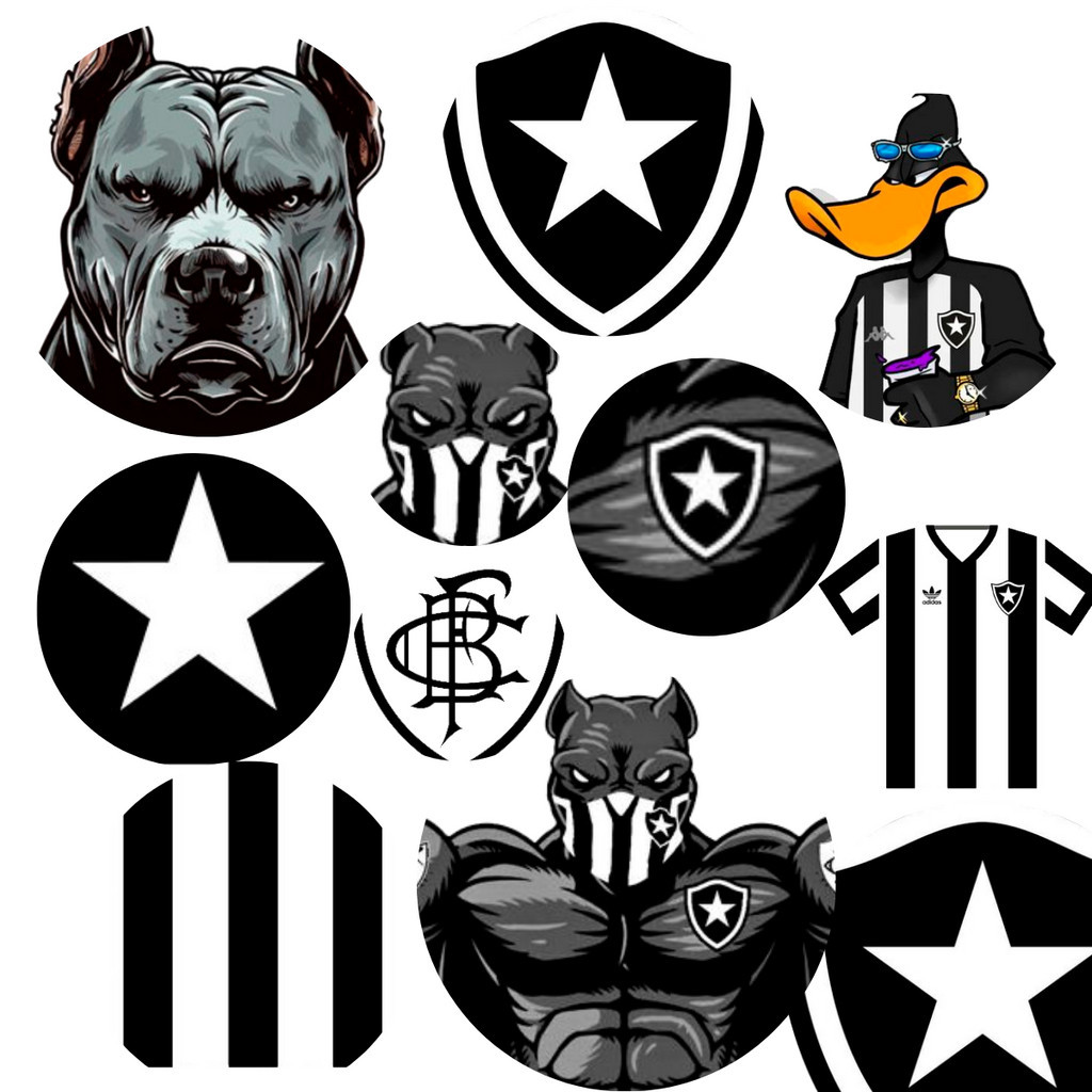 Adesivo Stickers Botafogo Futebol Carioca Rio de Janeiro