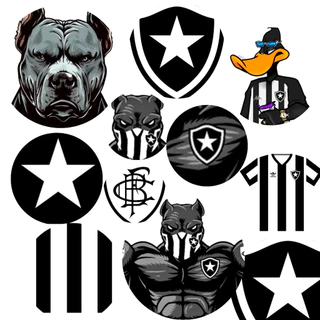 Adesivo Stickers Botafogo Futebol Carioca Rio de Janeiro
