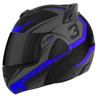 Capacete Moto Escamoteável Pro Tork V-pro Jet 3 Feminino Masculino Confortável Diversas Cores 58 60 62 Viseira Fumê