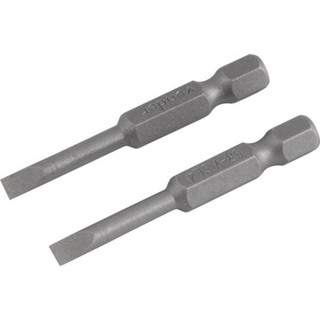 Bits fenda encaixe 1/4" 4mm 50mm com 2 peças - Vonder