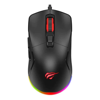 Mouse Gamer 7200 Dpi Havit Ms960 6 Botões Rgb Preto