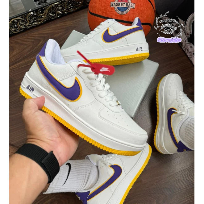 Novo Lançamento Tenis lakers NBA Masculino Feminino Liga Basquete Street -Super oferta