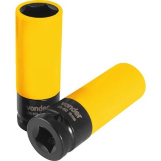 Soquete sextavado de impacto encaixe 1/2" 19 mm para roda de liga leve - Vonder