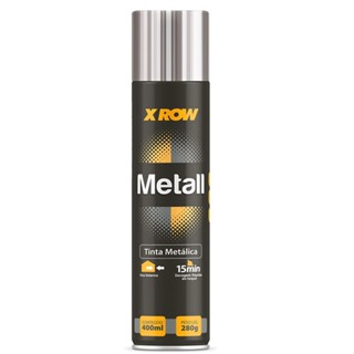 Tinta spray metálica 100ml - Metall X Row