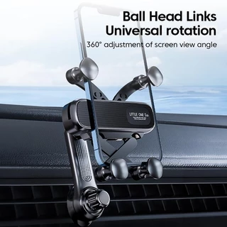 Novo Suporte De Telefone Para Carro Ventiladores De Ar Automáticos Haste De Extensão Do Montagem 360 ° GPS De Gravidade Rotativa