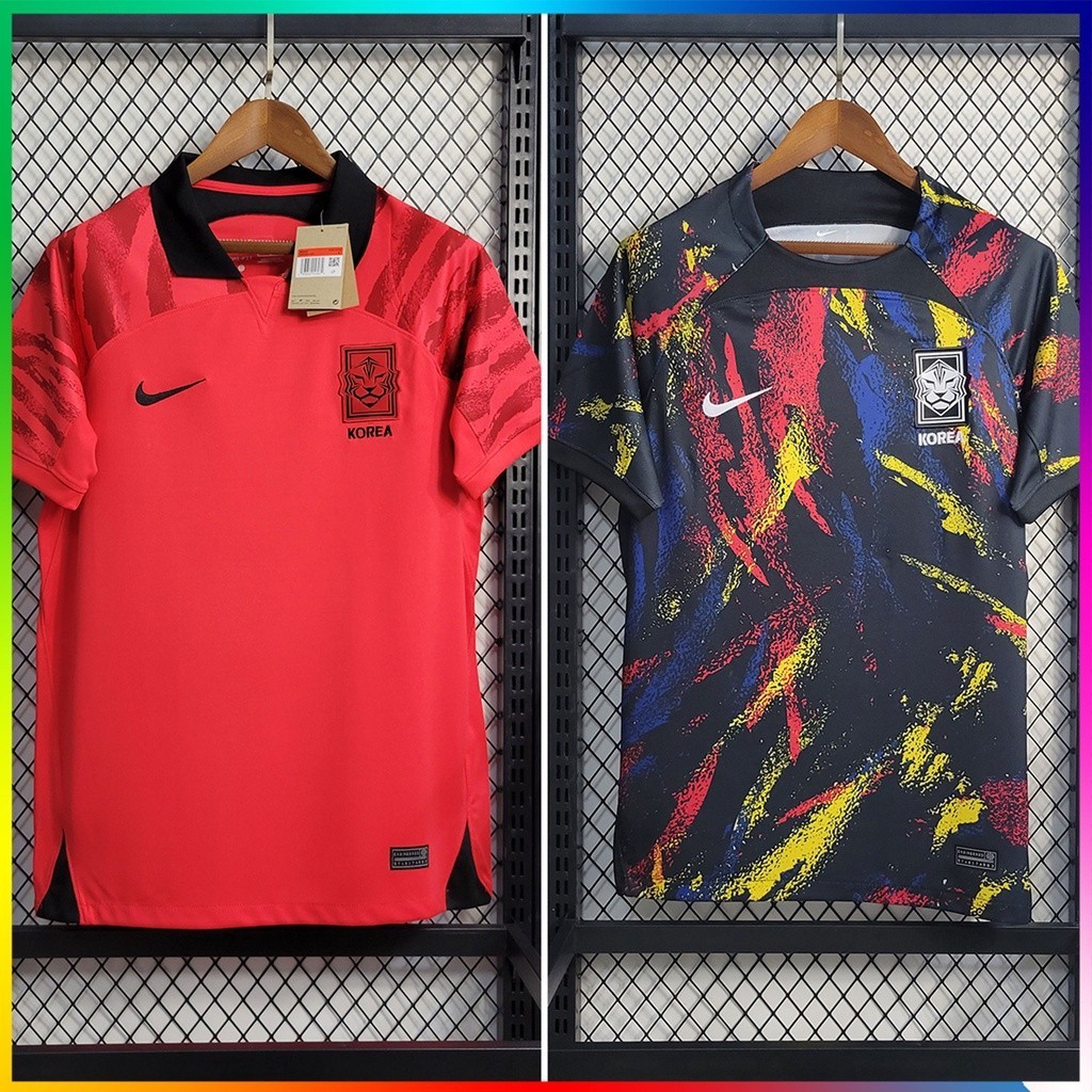 2022 Camisa De Futebol Coreia Home Red/away