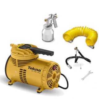 Compressor de ar direto 2,4 pés com kit de acessórios - CD1251BK - Tekna (110V/220V)