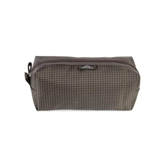 Necessaire Feminina Quadriculada Marrom