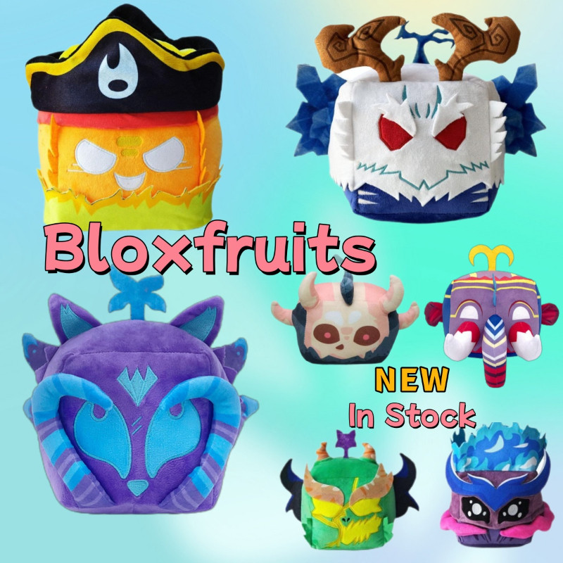 Plusblox Fruitshot Blox Fruit Toy Novo Plush Engraçado Caixa Brinquedos ...