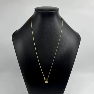 Escapulário de Ouro 18k Estrela de Davi Fina 60cm Banhada a Ouro em Oferta na Shopee