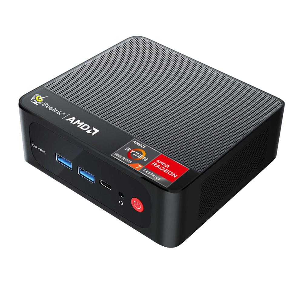 Mini PC Gamer MN57U AMD Ryzen 7 5700U 16GB DDR4 RAM 512GB