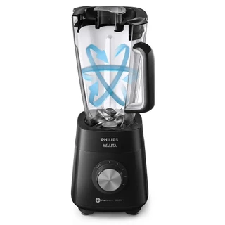 Liquidificador Philips Walita 1200W com 5 Velocidades RI2240 Preto