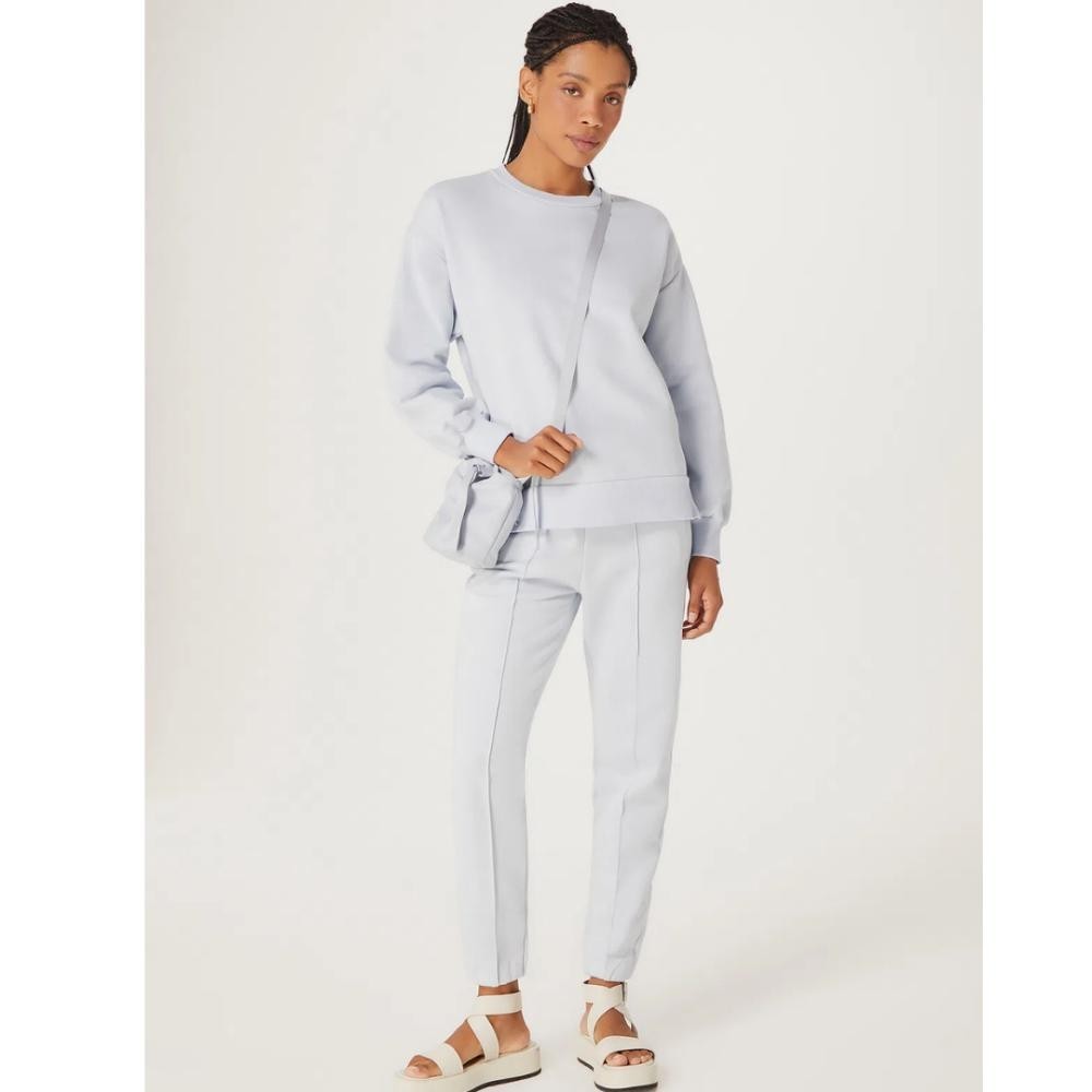 Calça Feminina Hering Carrot Em Moletom Peluciado 07AR - Main Image