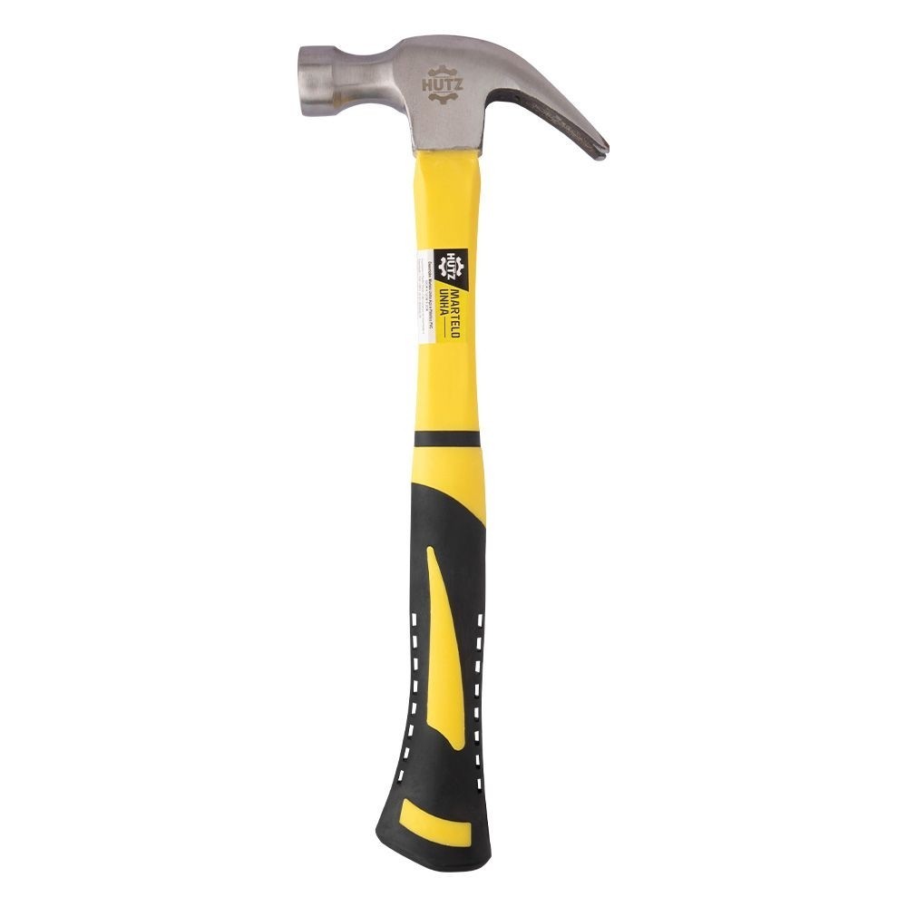 Martelo de Carpinteiro Unha Magnético Profissional de 32cm TOP - Encaixe Magnético para Prego - Cabo de PVC Emborrachado - Para Carpinteiro Pedreiro Calheiro