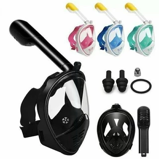 Excelentes Máscara mergulho snorkel full face easybreath respire pelo nariz