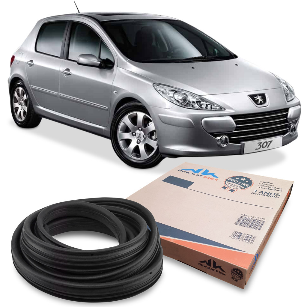 Borracha De Porta Guarnição New Kar Pro Line Peugeot 307
