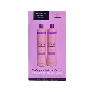Kit Cadiveu Plástica Dos Fios Profissional Salon 2x1L