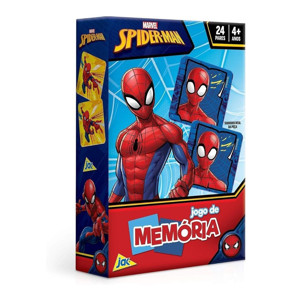 Jogo da Memória Homem Aranha Marvel | Shopee Brasil