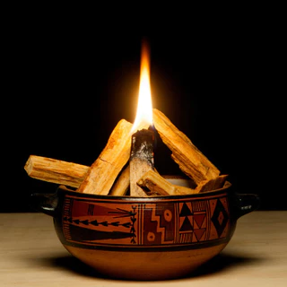 Incenso Palo Santo 100% Natural Madeira Sagrada Do Perú em lascas