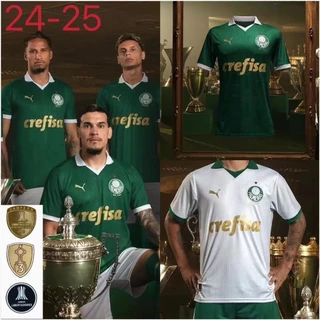 Palmeiras 2024/2025 Camisas E Camisas De Futebol Dos Homens Novos Para Casa Fora
