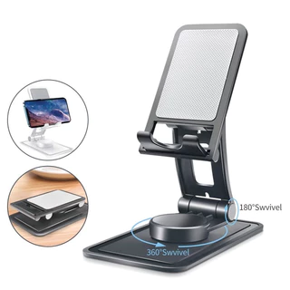 Suporte Celular De Mesa Giratório 360o Dobrável Universa TX