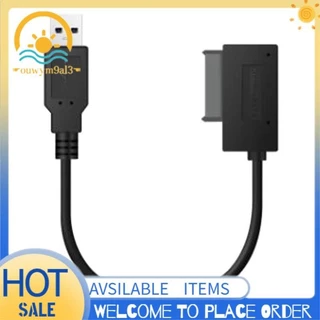 USB Adaptador PC 6P + 7P CD DVD Rom Sata Para 2.0 Conversor Slimline 13 Pinos Cabo De Unidade Portátil Notebook