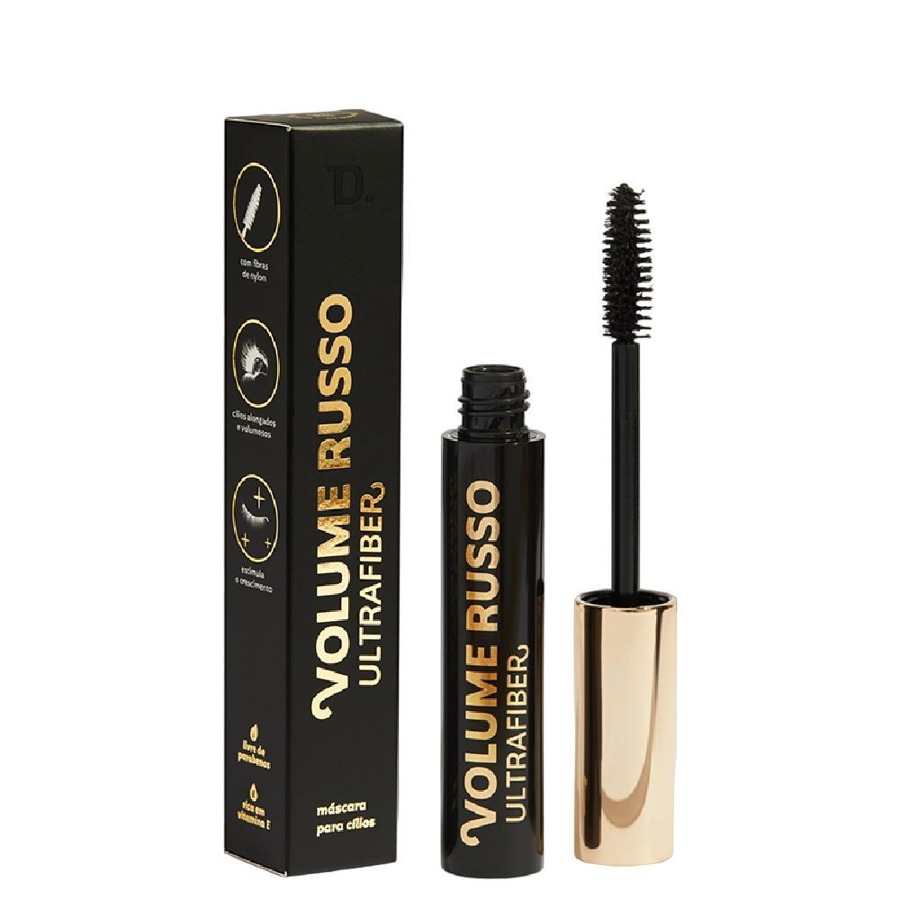 Máscara Para Cílius Volume Russo Ultrafiber Dailus