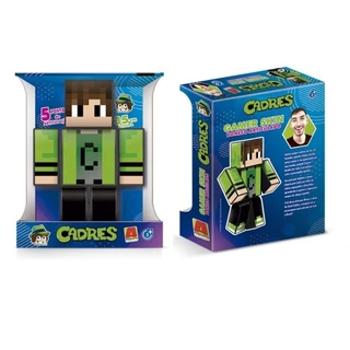 Boneco Cadres Articulado Youtuber Turma Problems 35cm Gamer