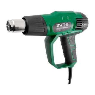 Soprador Térmico Profissional 127V 3 Estágios 2000W até 550°C com 4 Bicos Inclusos DWT
