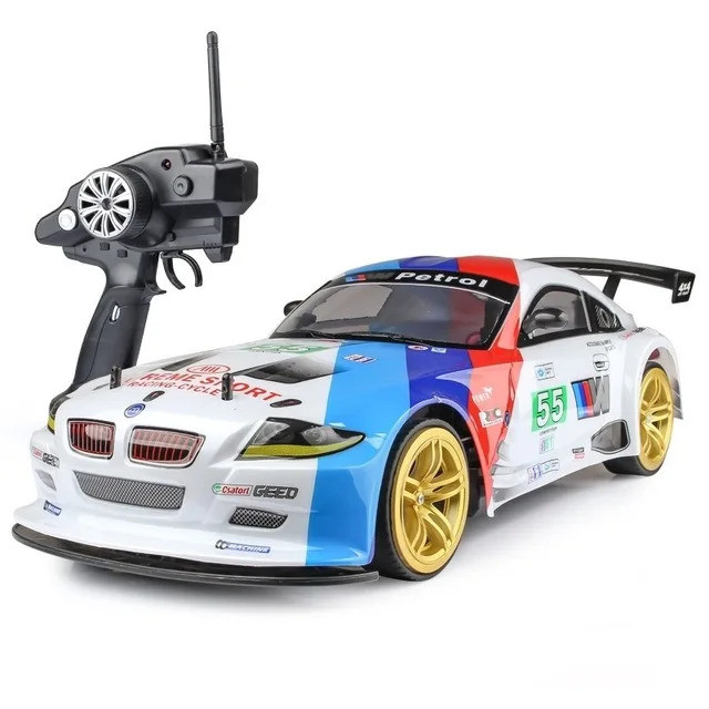 1:10 4wd 70 km/h Rc Drift Car Rodas de deriva Anti-colisão Off
