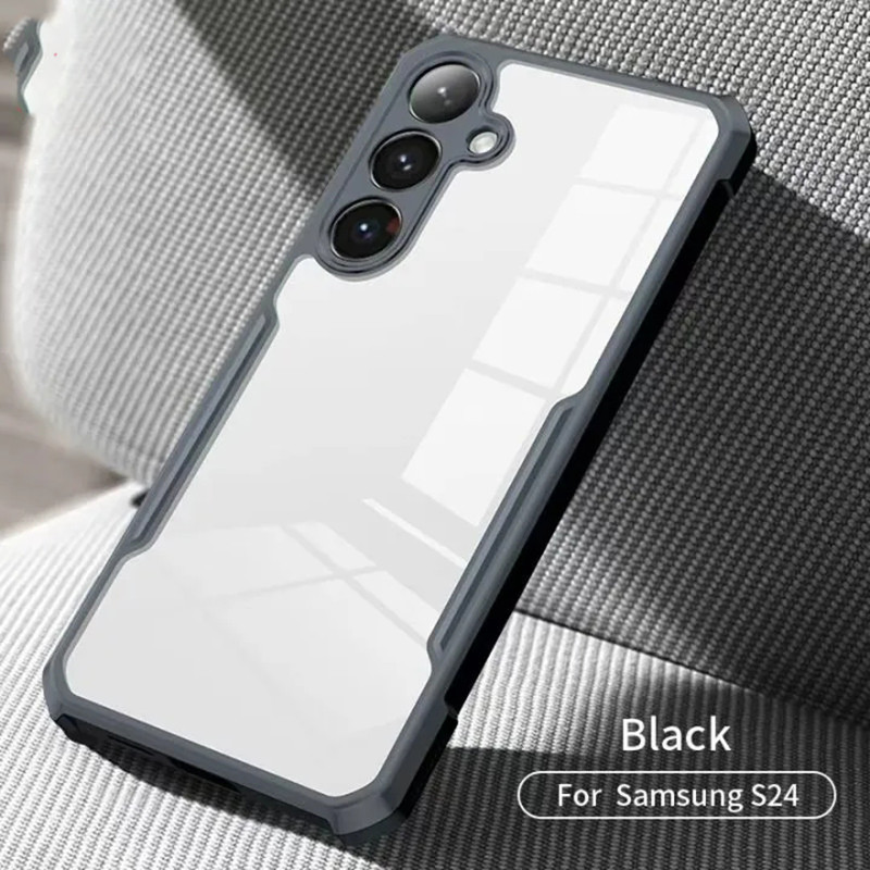 Capa Macia À Prova De Choque Para Samsung S24 Ultra A54 A34 A24 S23 S22 S21 FE Plus 4G 5G TPU Transparente Caixa Fina