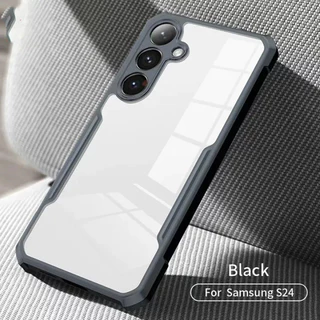 Capa Macia À Prova De Choque Para Samsung S24 Ultra A54 A34 A24 S23 S22 S21 FE Plus 4G 5G TPU Transparente Caixa Fina