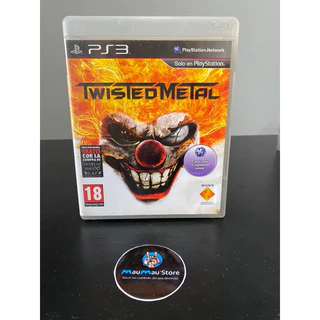 Twisted Metal PS3 - Mídia Física Original Usado Jogos de Playstation 3 Jogos de Corrida Ação