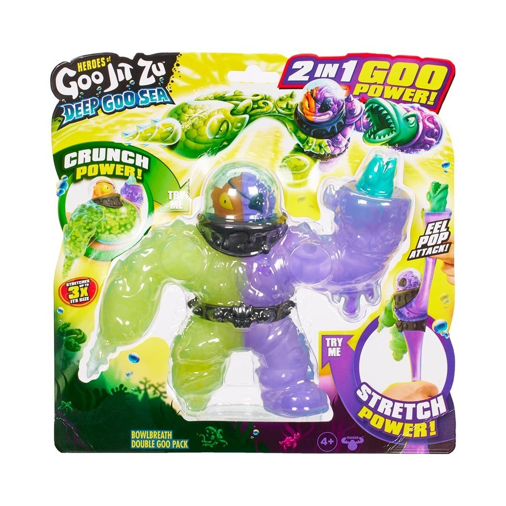 Boneco Elástico 2 em 1 do Bowlbreath - Goo Jit Zu Deep Goo Sea | Shopee  Brasil