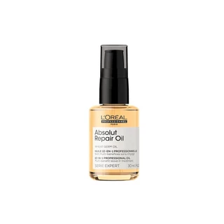 L'Oréal Professionnel Serie Expert Absolut Repair Gold Quinoa Protein 10 in 1 Óleo Capilar 30ml em Oferta na Shopee