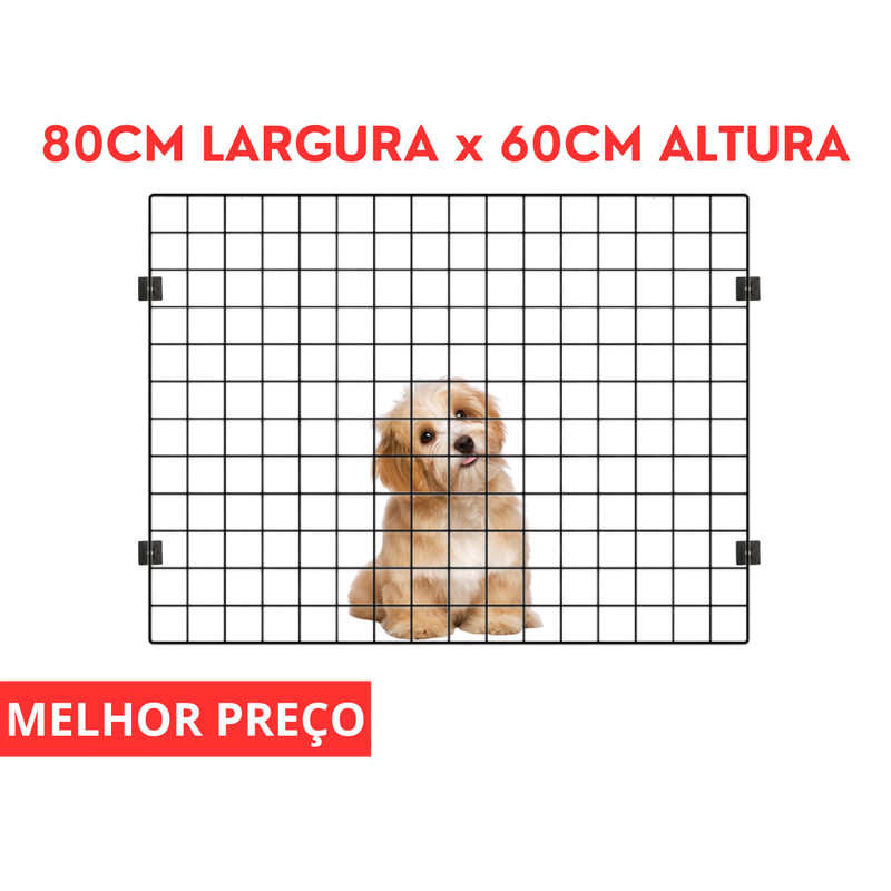 Grade Portão Portãozinho Proteção Pet Cachorro Tela Cachorro
