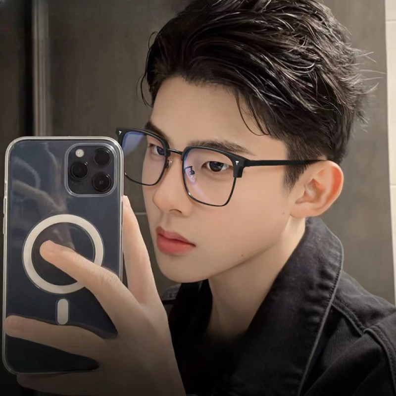 Óculos anti-Luz Azul , De Homem E De Mulher Da Moda Para Estudantes Decorativos