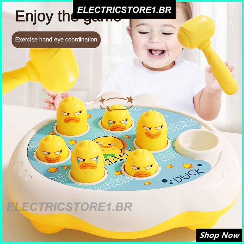 Bata o brinquedo gopher com martelo crianças bebê educação precoce ...