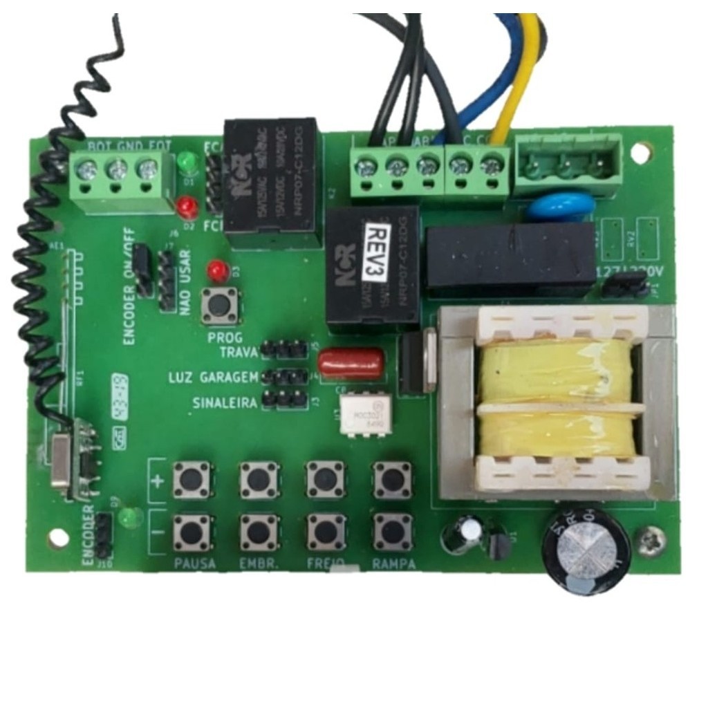 Central De Comando Agl Ccmd-d Flex Motor Bv Basculante Nova | Shopee Brasil