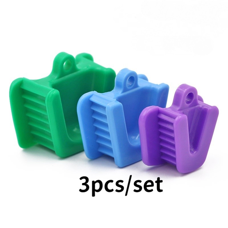 JUMTOP-abridor de boca Dental, almohadilla oclusal de silicona S/M/L