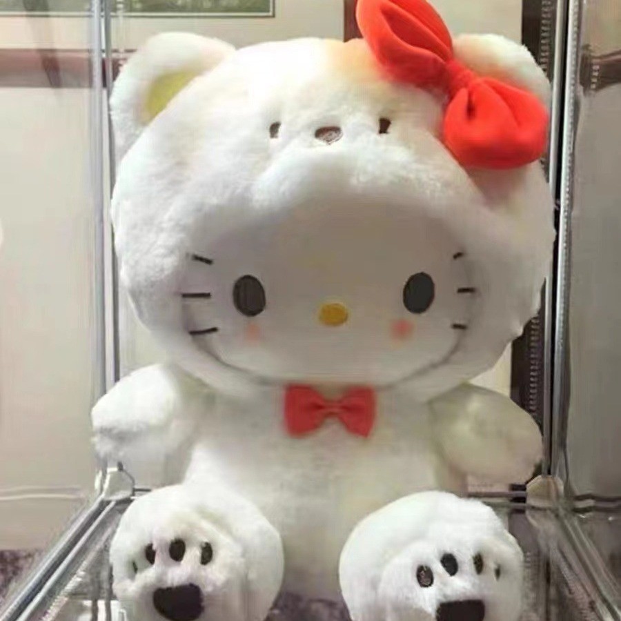 25cm Sanrio Cosplay Boneca De Pelúcia De Urso hello kitty | Shopee Brasil