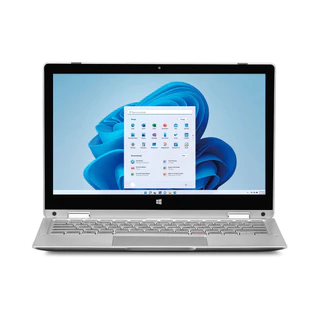 Notebook M11W Prime 2 em 1, com Windows 11, Processador Intel Celeron, 128GB, 4GB RAM, Tela 11,6 Pol + Microsoft 365 Personal e 1TB na Nuvem - PC281