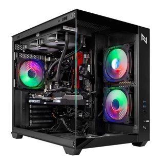 PC GAMER AMD RYZEN 5 5500 16GB (RTX 3060 12GB) SSD 480GB M.2 600W 80 PLUS, NEOLOGIC AQUARIUM BY ITALO CANELLA- NLI86301