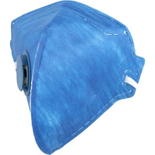 Máscara de proteção com válvula PFF2 RDV 2202 azul - Vonder