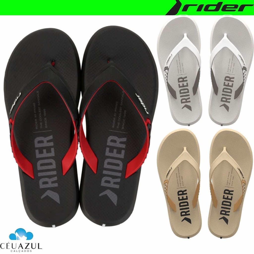 Chinelo Masculino Rider R1 Prime Conforto Lançamento | Shopee Brasil
