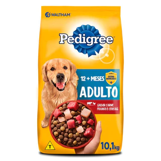 Ração para Cachorro Adulto Pedigree Carne Frango e Cereal 10,1Kg