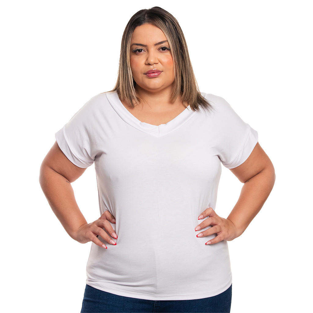 moda-plus-size-Blusa Feminina Com Estampa Love 1115-5